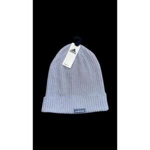 Adidas 4 inch Cuff Fold Beanie Womens Gray New With Tag